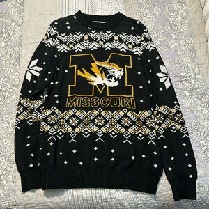 Mizzou Christmas / Holiday Sweater - Sz M